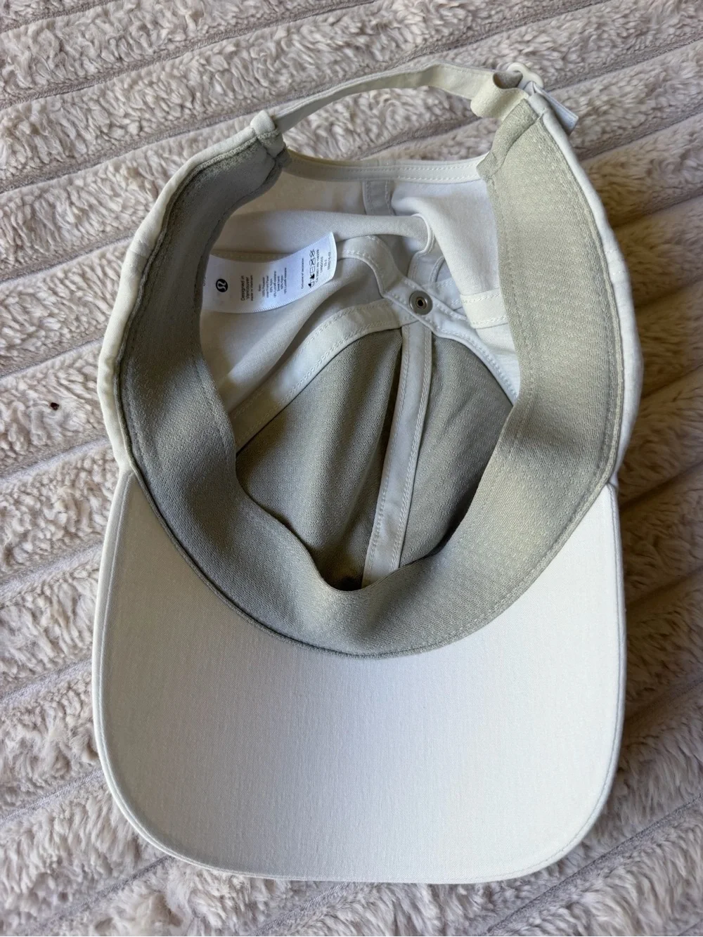 lululemon athletica Cream/White Baseball Cap